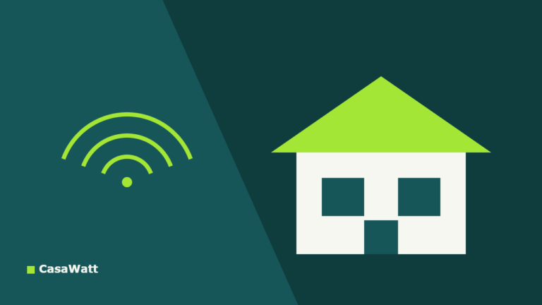Casa inteligente — ilustração CasaWatt